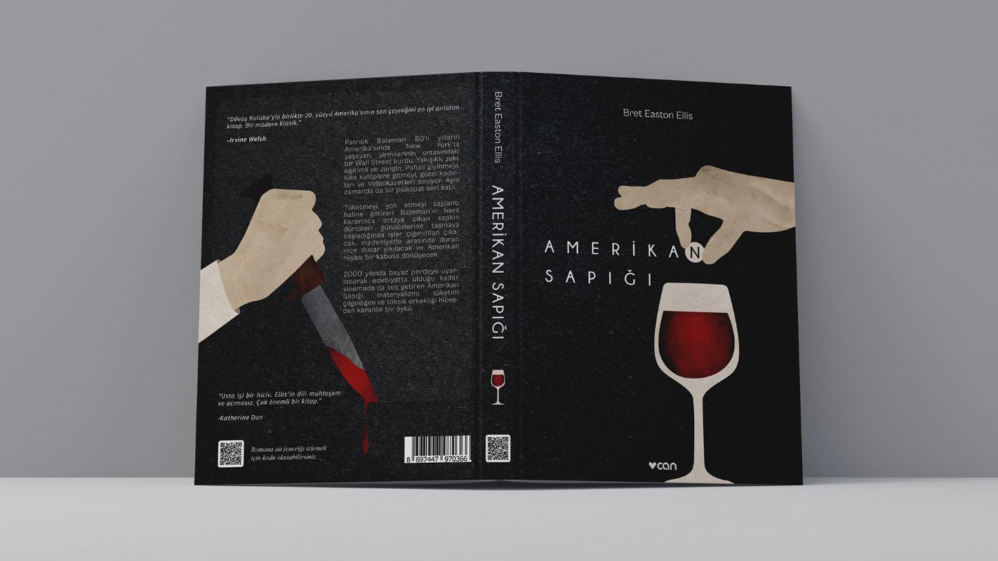 American Psycho Book Cover Design
