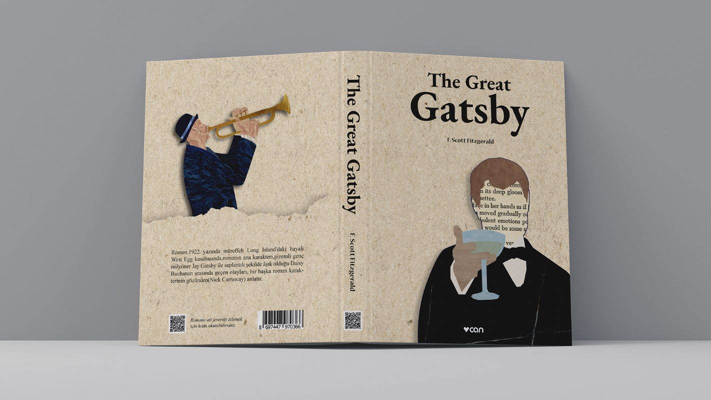 The Great Gatsby Book Cover Design